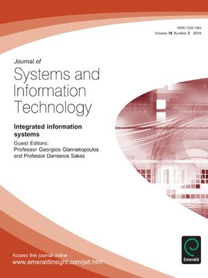 cover image of Journal of Systems and Information Technology, Volume 16, Issue 3